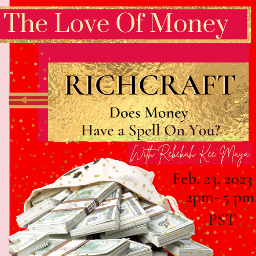 For The Love Of Money Epicurean Awakening Rebekah Kee Maya